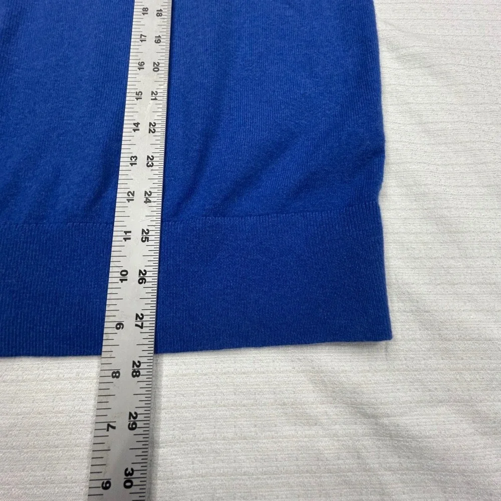 Banana Republic Cashmere Blend Sweater Mens XL Blue Pullover‎ Preppy Academia